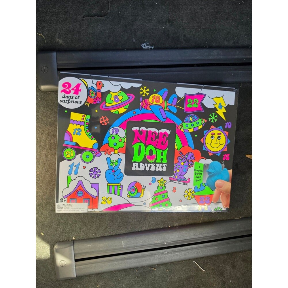 NeeDoh Advent Calendar 2026 Countdown to Squishmas 24 Days Surprises NEW SEALED